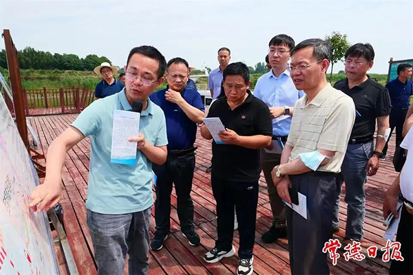 水利部调研组到常德调研办理人大代表建议