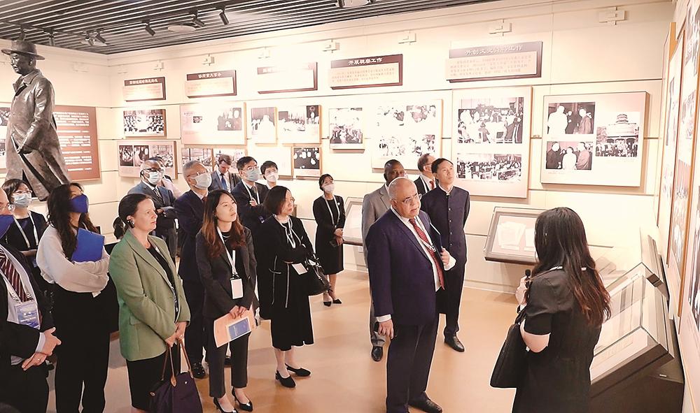 王东峰出席国际组织驻华代表&ldquo;进政协&rdquo;活动