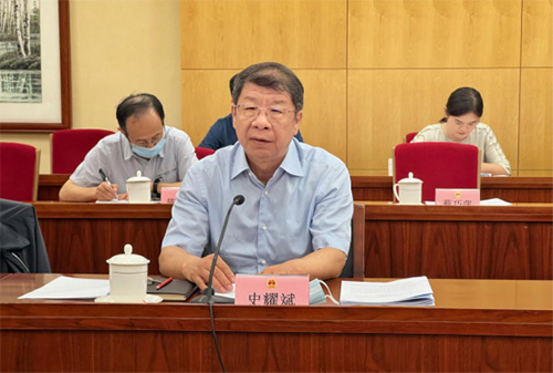 预算工委史耀斌主任主持召开预算执行监督座谈会