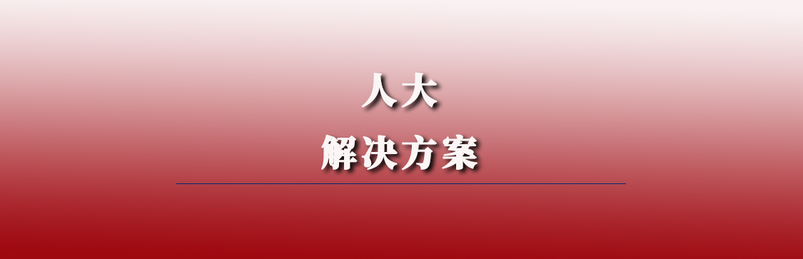 数字人大解决方案